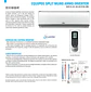 AIRE ACONDICIONADO SPLIT ANWO 24000 BTU INVERTER - Miniatura 1