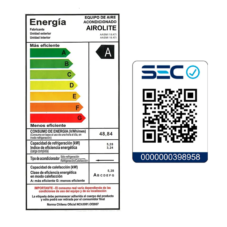 INCLUYE INSTALACIÓN EN RM SPLIT INVERTER 18000BTU WIFI APP 3