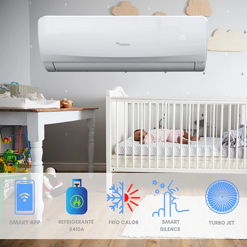 INCLUYE INSTALACIÓN EN RM SPLIT ON/OFF 18000BTU WIFI APP