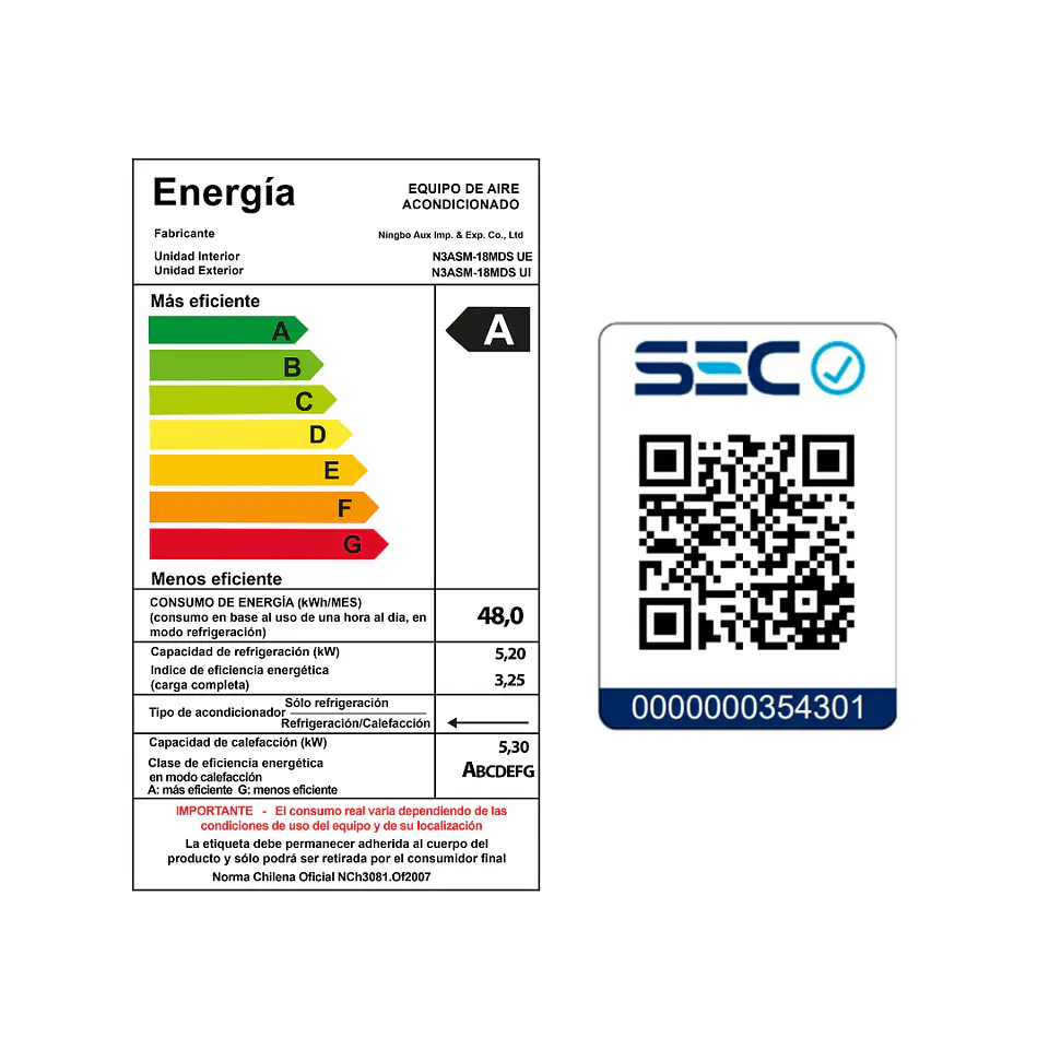 INCLUYE INSTALACIÓN EN RM SPLIT ON/OFF 18000BTU WIFI APP 3