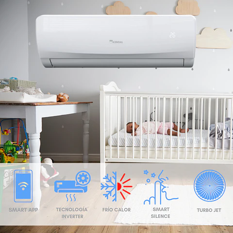 INCLUYE INSTALACIÓN EN RM SPLIT INVERTER 9000BTU WIFI APP