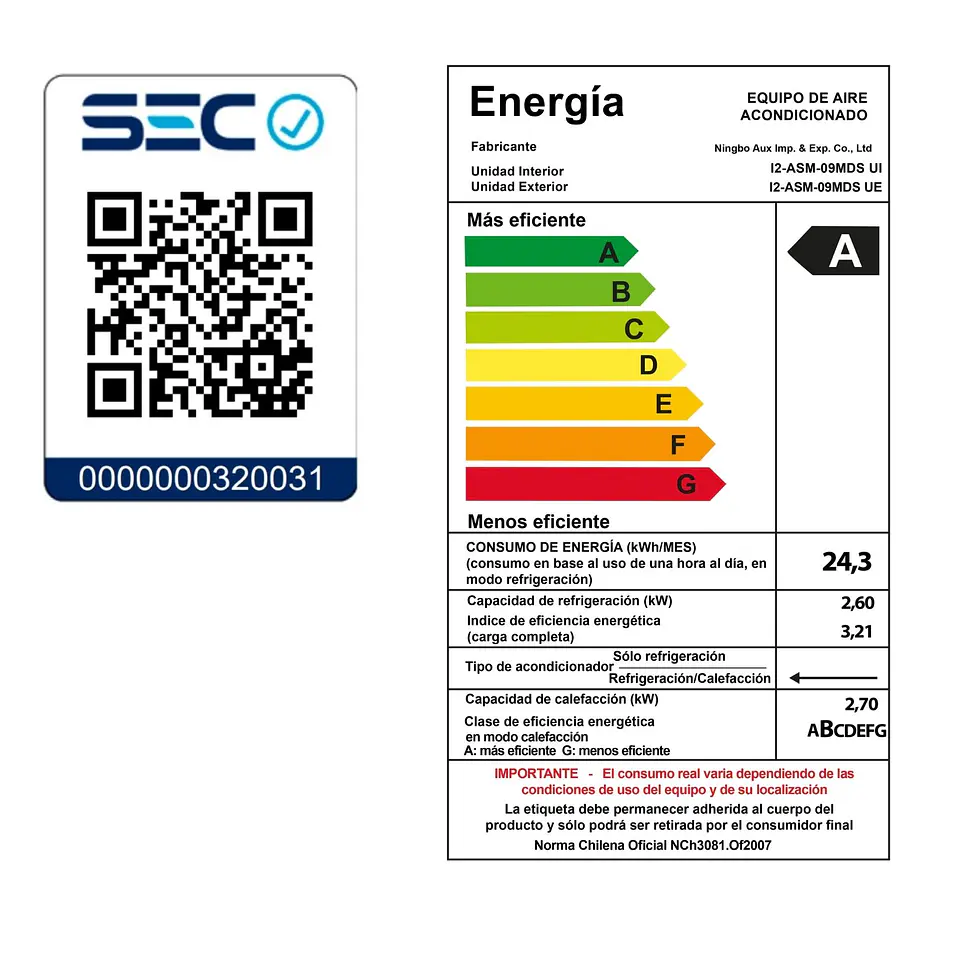 AIRE ACONDICIONADO INVERTER 9000BTU WIFI APP 3