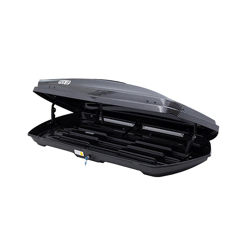 PORTAEQUIPAJE CARBON 570L ANCLAJE RAPIDO