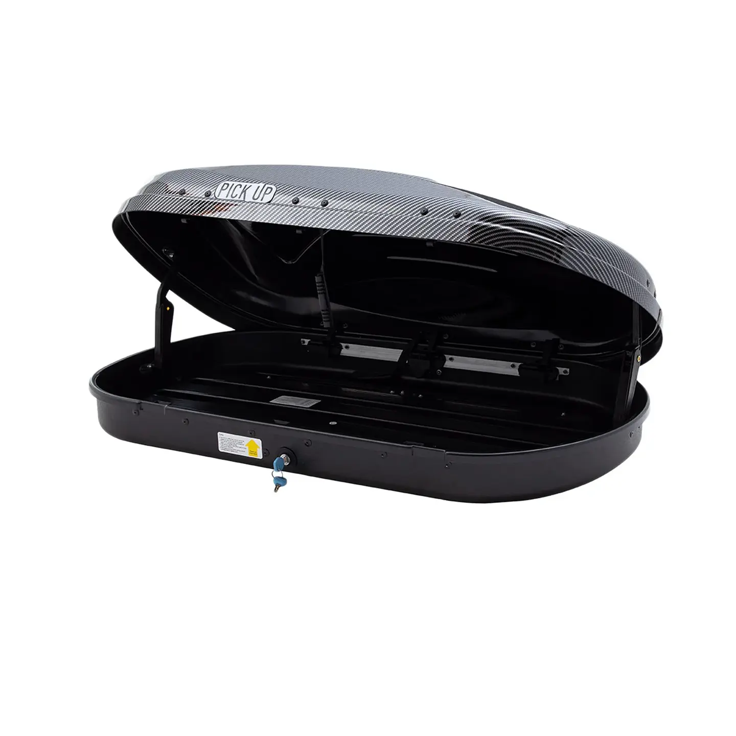 PORTAEQUIPAJE CARBON 250L ANCLAJE RAPIDO 2