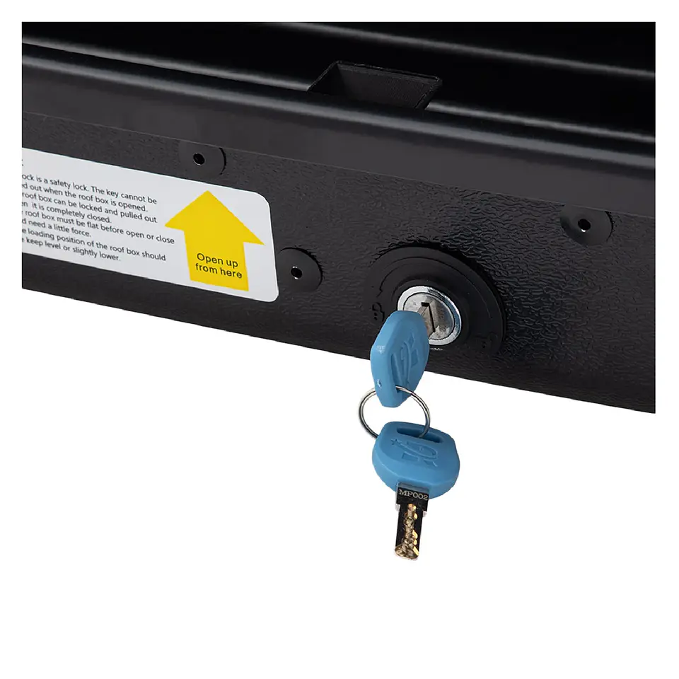 PORTAEQUIPAJE CARBON 250L ANCLAJE RAPIDO 9