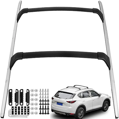 KIT BARRAS PORTAEQUIPAJES NEW MAZDA CX5 2017 UP
