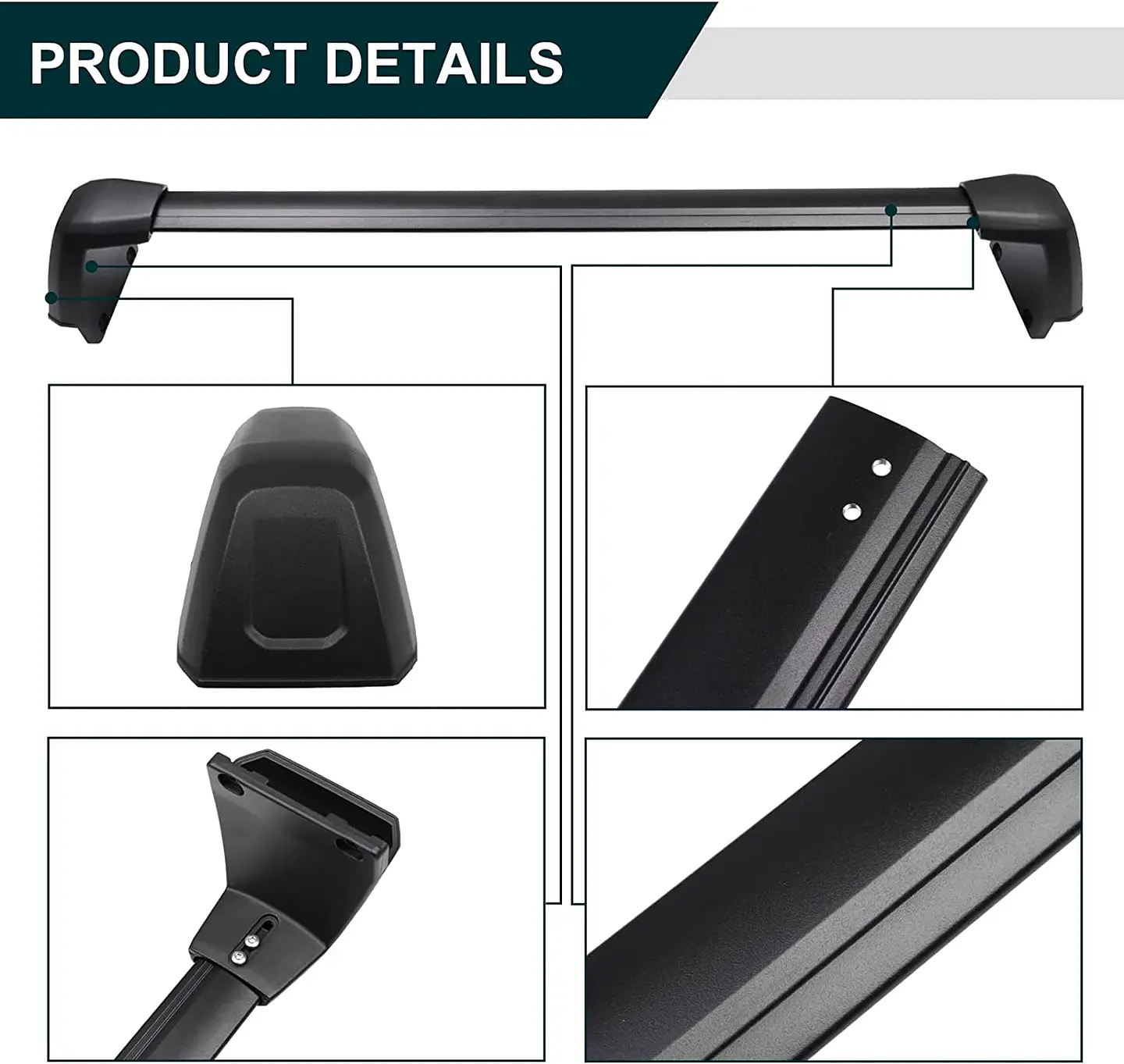 BARRAS PORTAEQUIPAJES OEM NEW JEEP CHEROKEE 2023 UP 3