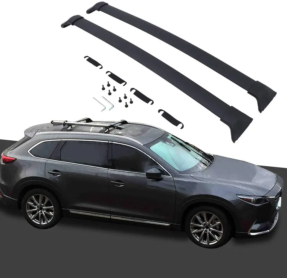BARRAS PORTAEQUIPAJES OEM MAZDA CX9 2017 UP 1