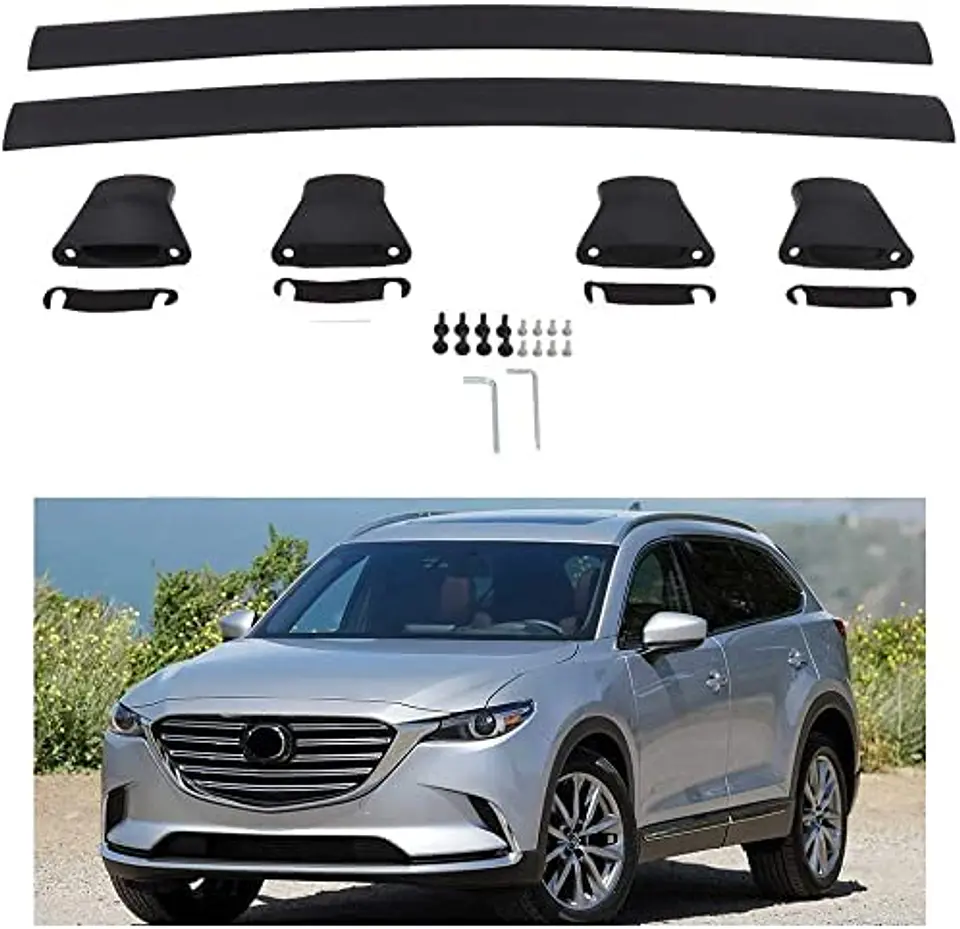 BARRAS PORTAEQUIPAJES OEM MAZDA CX9 2017 UP 2