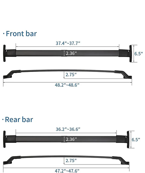 BARRAS PORTAEQUIPAJES OEM FORD EXPEDITION 2018 UP