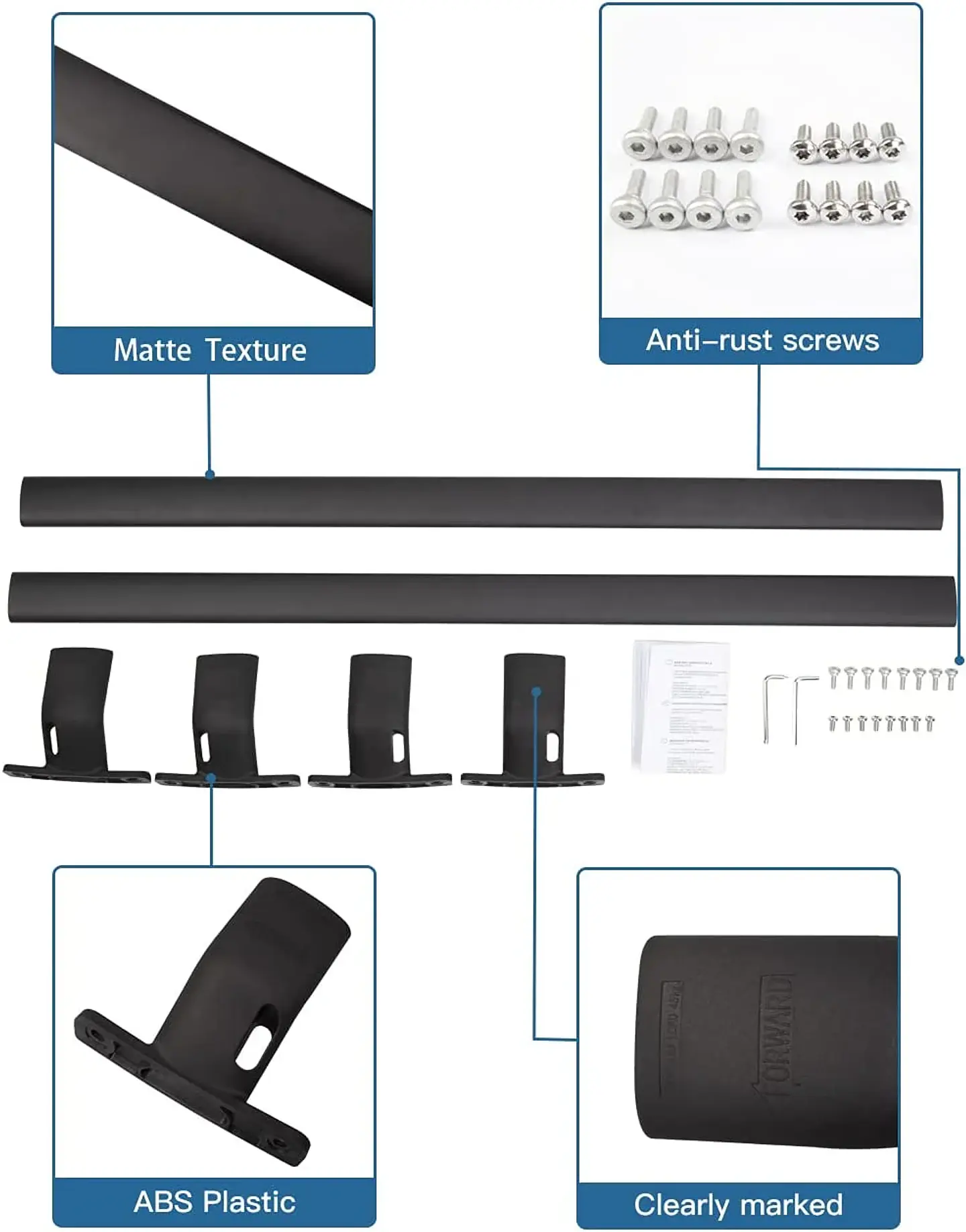 BARRAS PORTAEQUIPAJES OEM FORD EXPEDITION 2018 UP 3