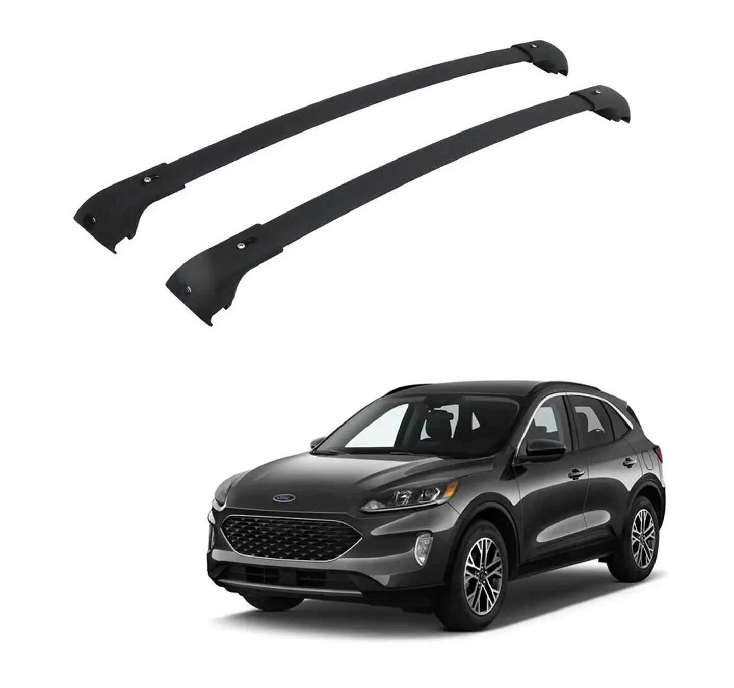 BARRAS PORTAEQUIPAJES OEM FORD ESCAPE 2020 UP 4