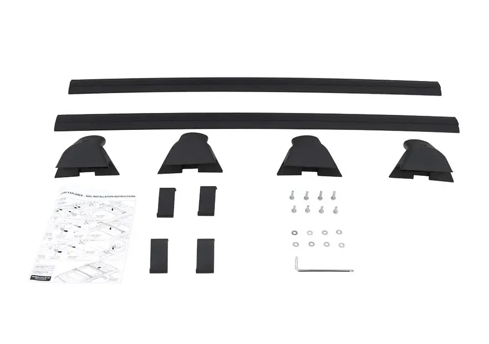 BARRAS PORTAEQUIPAJES OEM FORD EXPLORER 2020 UP 4