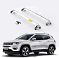 BARRAS PORTAEQUIPAJES OEM JEEP COMPASS 2017 CROMADAS - Miniatura 1
