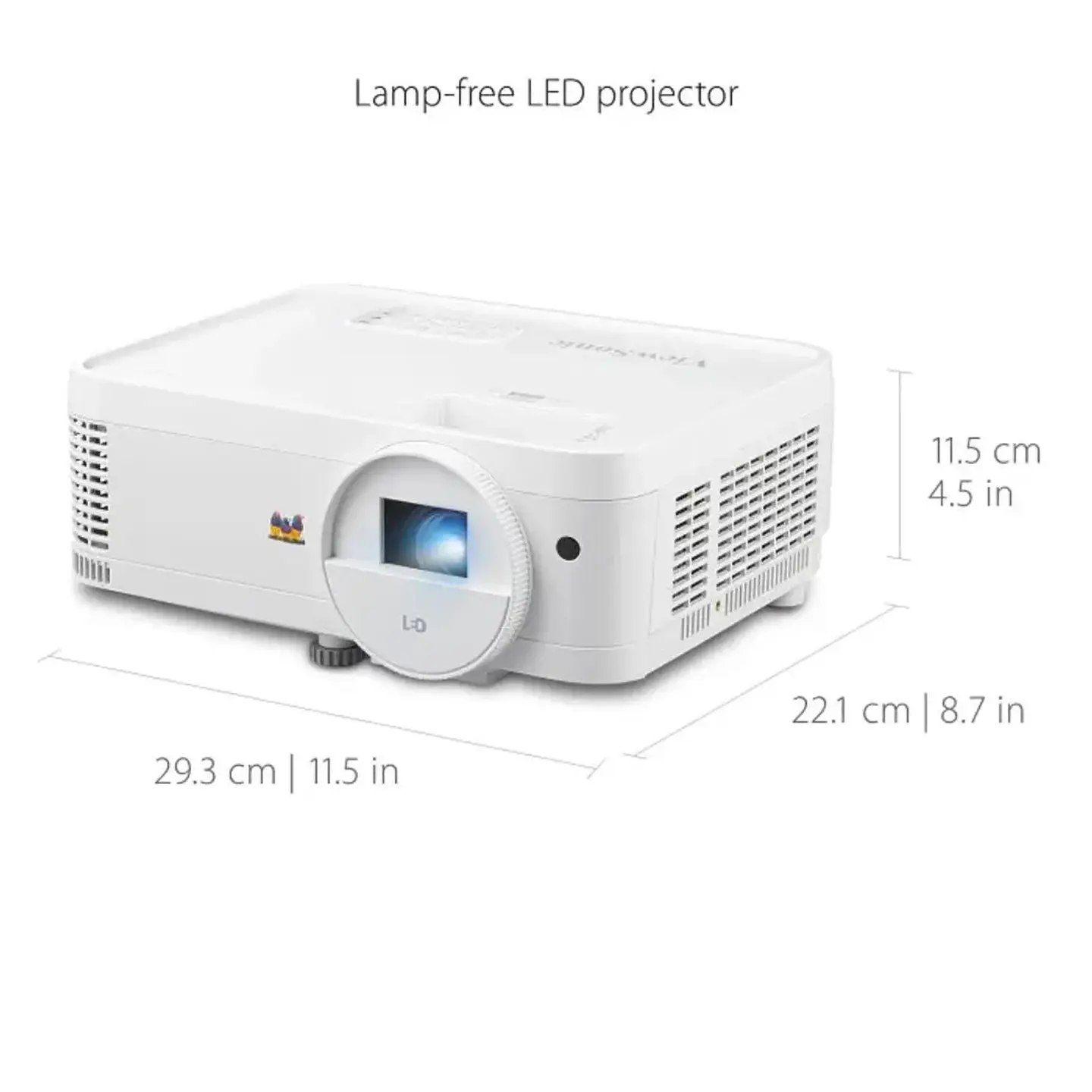 PROYECTOR VIEWSONIC LS500WH1 3000 LÚMENES LED WXGA BLANCO 3