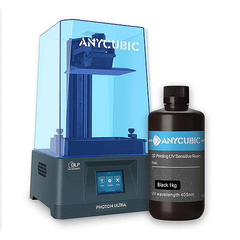 IMPRESORA 3D ANYCUBIC PHOTON ULTRA + RESINA UV PIEL