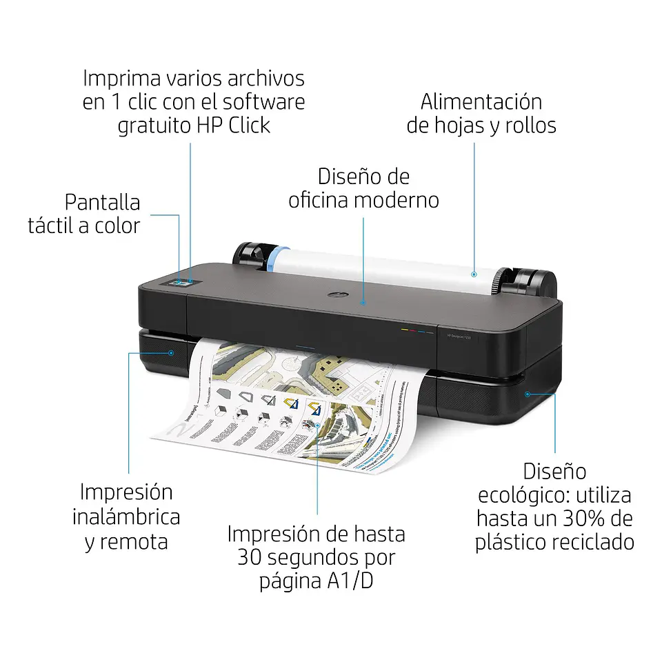IMPRESORA HP DESIGNJET T250 24-IN PRINTER 2