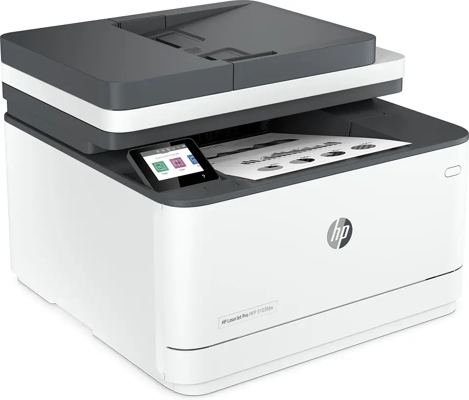 IMPRESORA MULTIFUNCIONAL HP LASERJET PRO MFP 3103FDW MONOCROMÁTICA WIFI 4