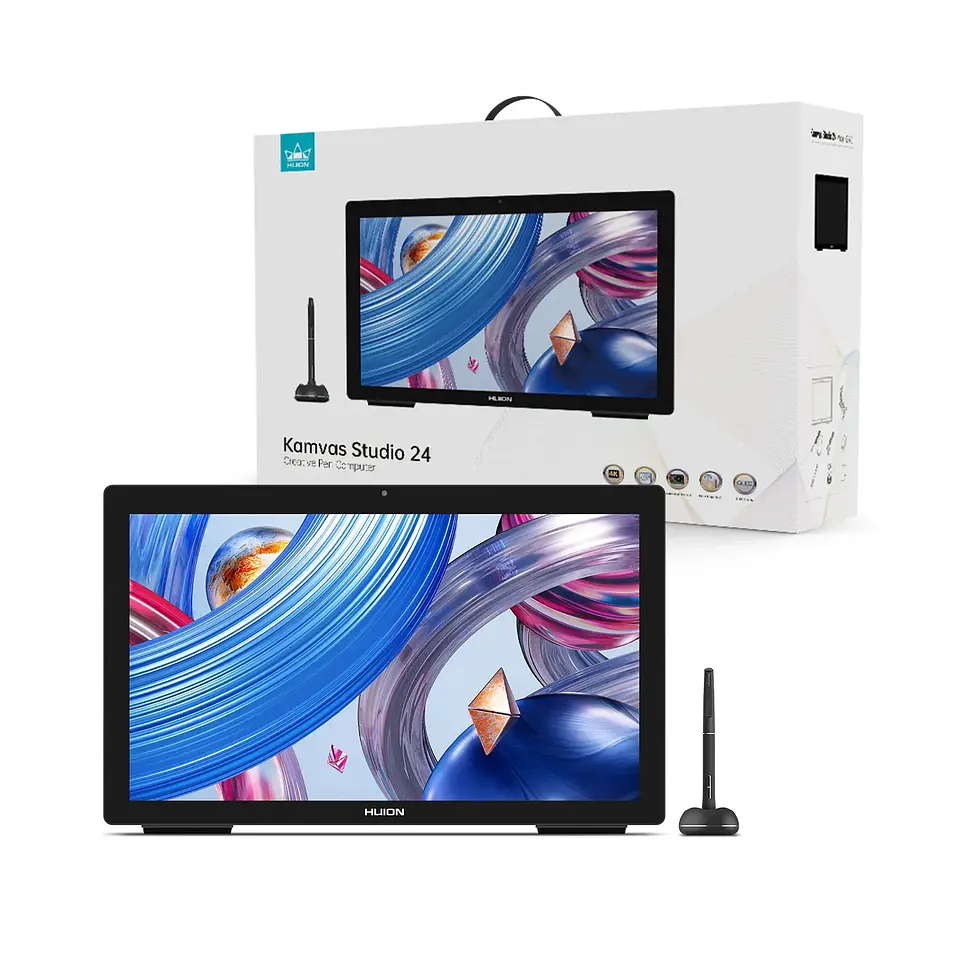 TABLETA GRAFICA COMPUTADOR HUION KAMVAS STUDIO 24 / 1TB SSD / 32GB RAM / 23.8' QHD 6