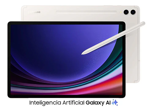 TABLET SAMSUNG GALAXY TAB S9 PLUS / 12.4" / 256GB / WIFI / LÁPIZ / BEIGE
