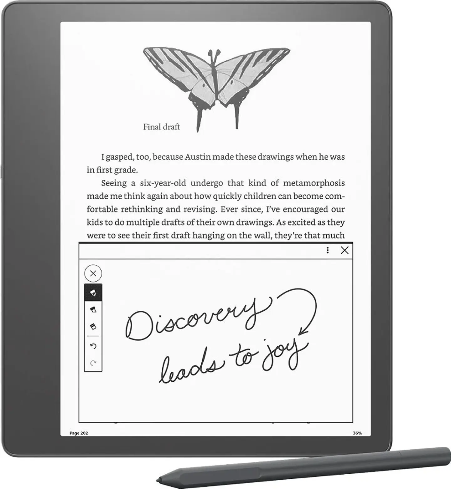 NUEVO AMAZON KINDLE SCRIBE 10.2 PULGADAS 16GB CON LÁPIZ BÁSICO BASIC PEN 3