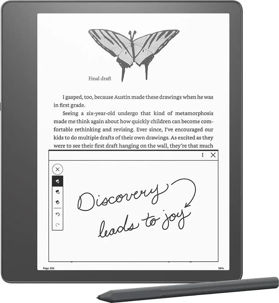 NUEVO AMAZON KINDLE SCRIBE 10.2 PULGADAS 16GB CON LÁPIZ BÁSICO BASIC PEN 3