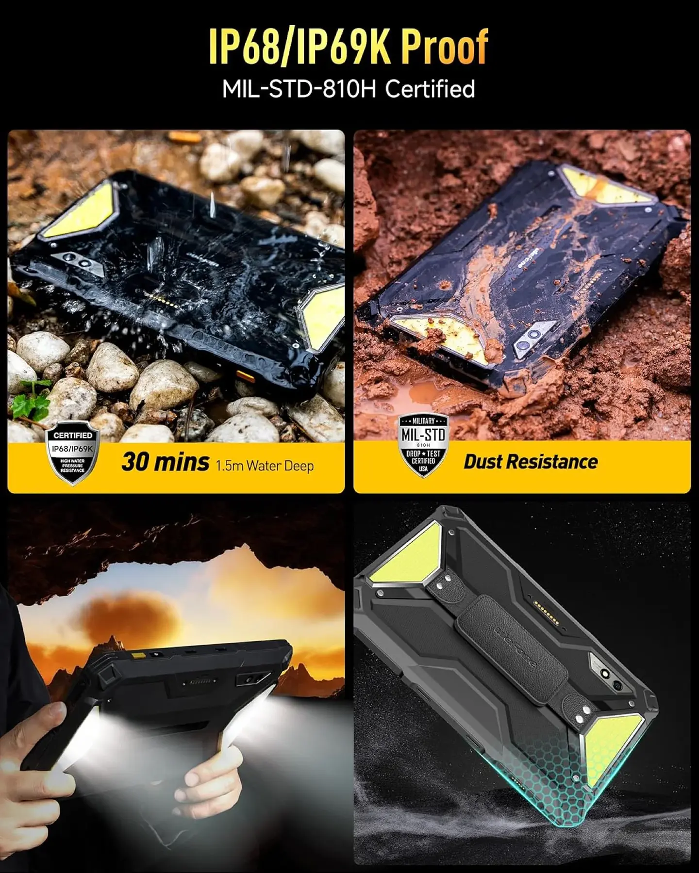 ULEFONE ARMOR PAD 3 PRO - TABLET 4G INDUSTRIAL IP68 MILITAR 3