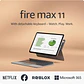 TABLET Y FUNDA CON TECLADO AMAZON FIRE MAX 11 CON PROCESADOR DE 8 NÚCLEOS DE 64 GB - Miniatura 1