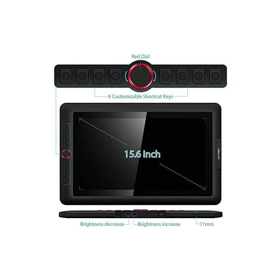 TABLETA DIGITALIZADORA GRÁFICA ARTIST 15.6 PRO 2