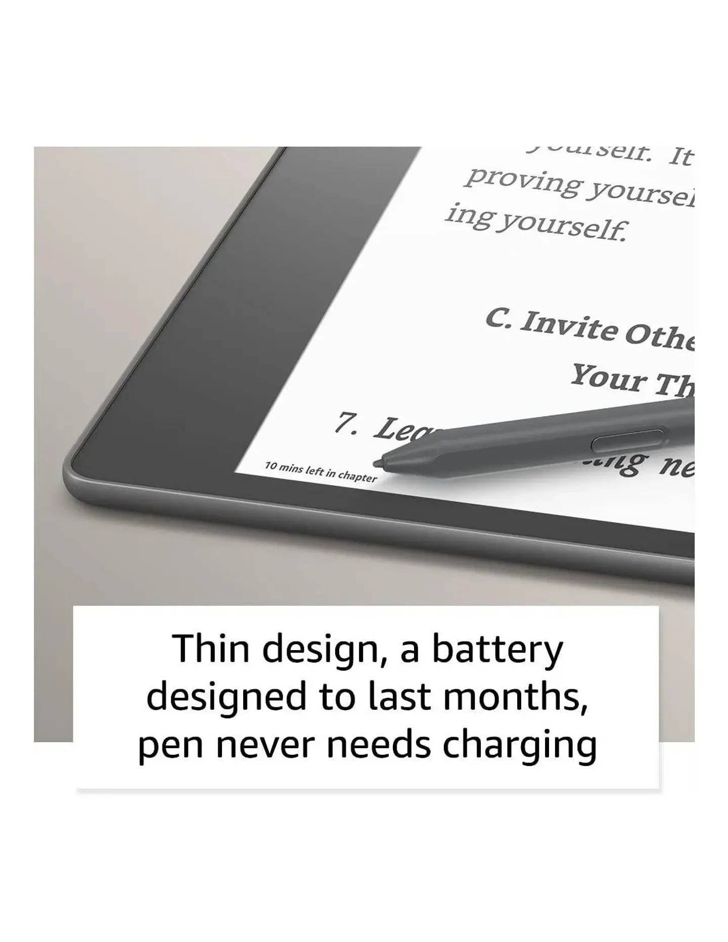 E-READER KINDLE SCRIBE 1 GEN 16GB PREMIUM PEN 8