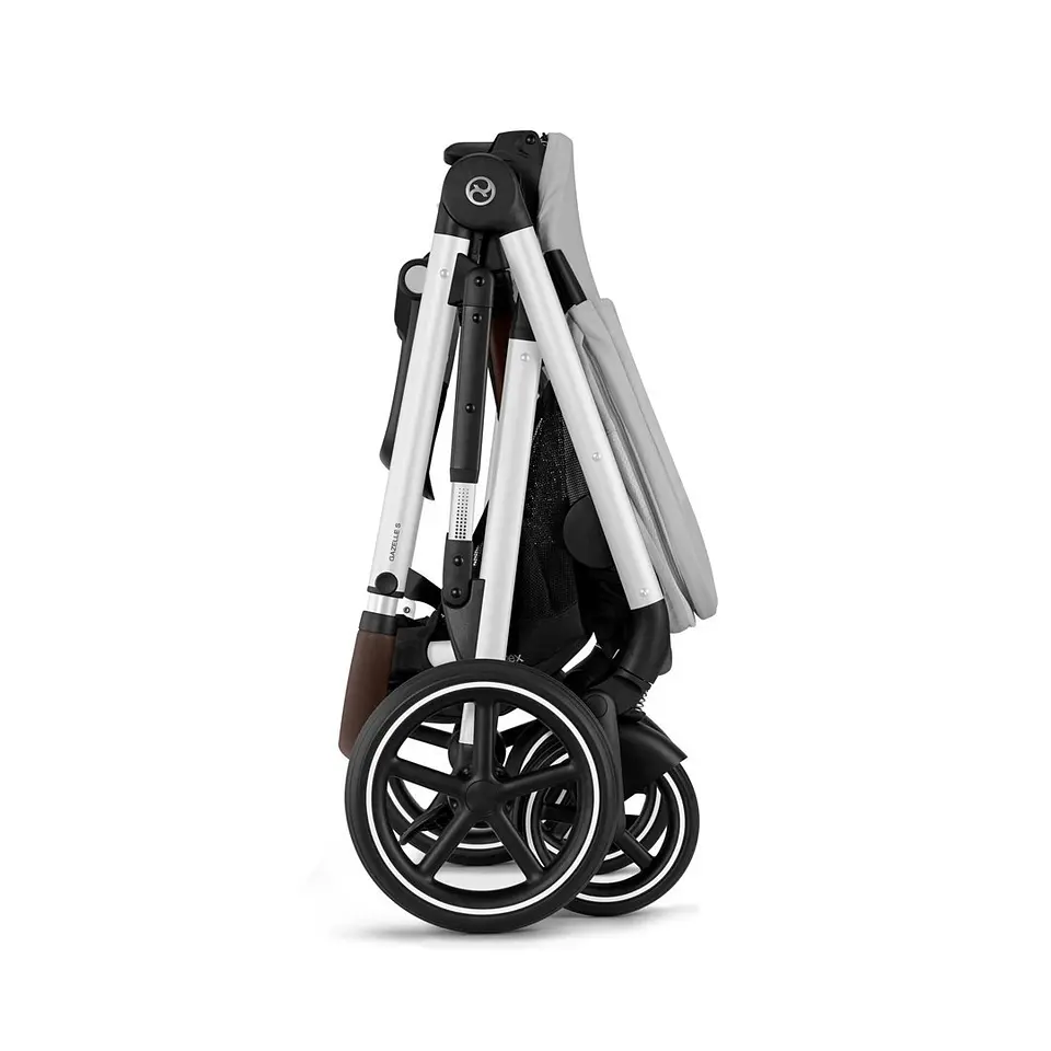 COCHE TRAVEL SYSTEM GAZELLE BLK LG + ATON S2+ BASE 8