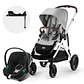 COCHE TRAVEL SYSTEM GAZELLE BLK LG + ATON B2+ BASE - Miniatura 1