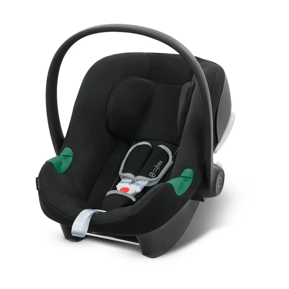 COCHE TRAVEL SYSTEM GAZELLE BLK LG + ATON B2+ BASE 2