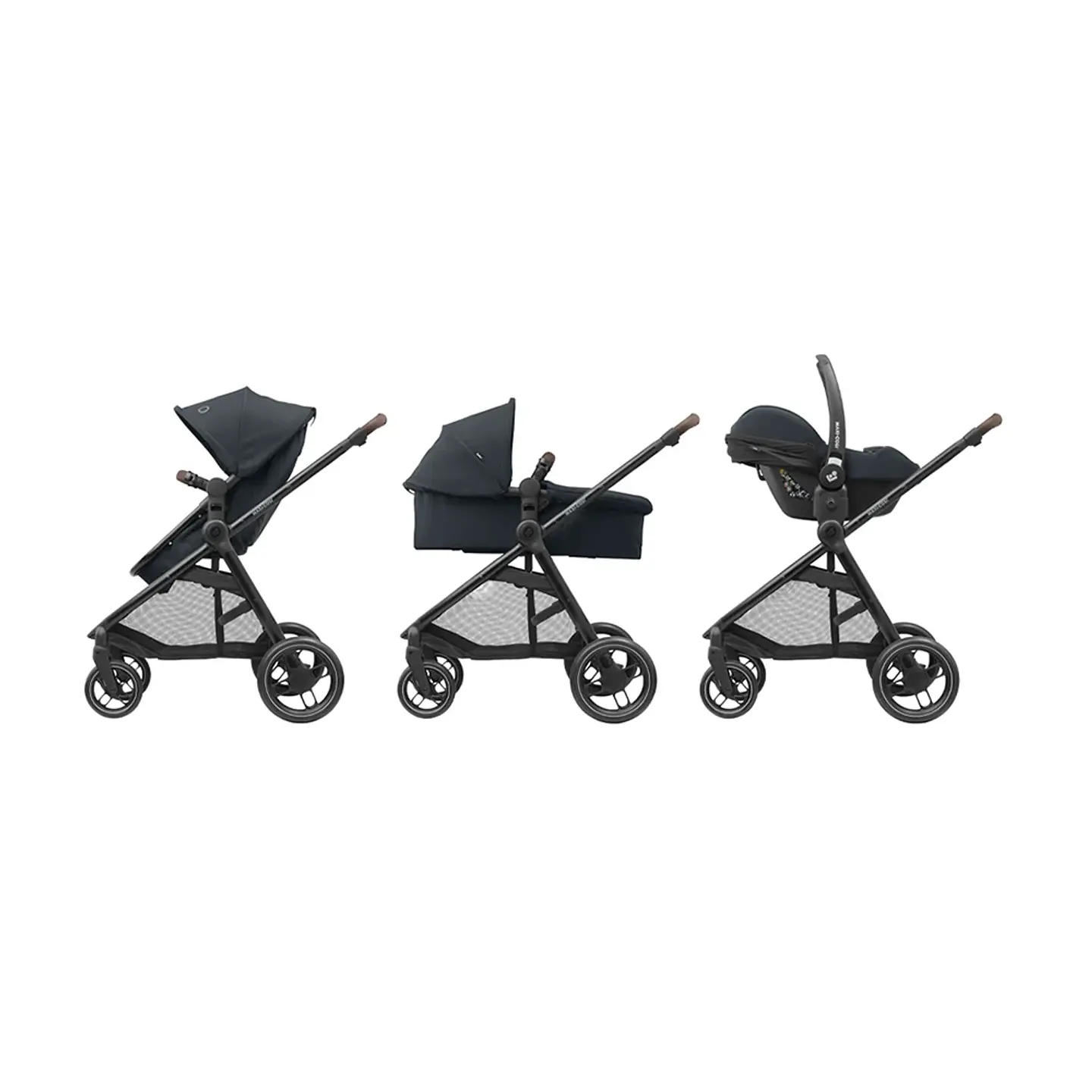 COCHE TRAVEL SYSTEM ZELIA 3 ESSENTIAL GRAPHITE 7