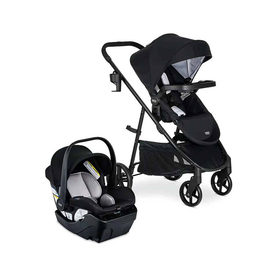 COCHE TRAVEL SYSTEM BROOK-WILLOW ONIX GLACIER BRITAX 1