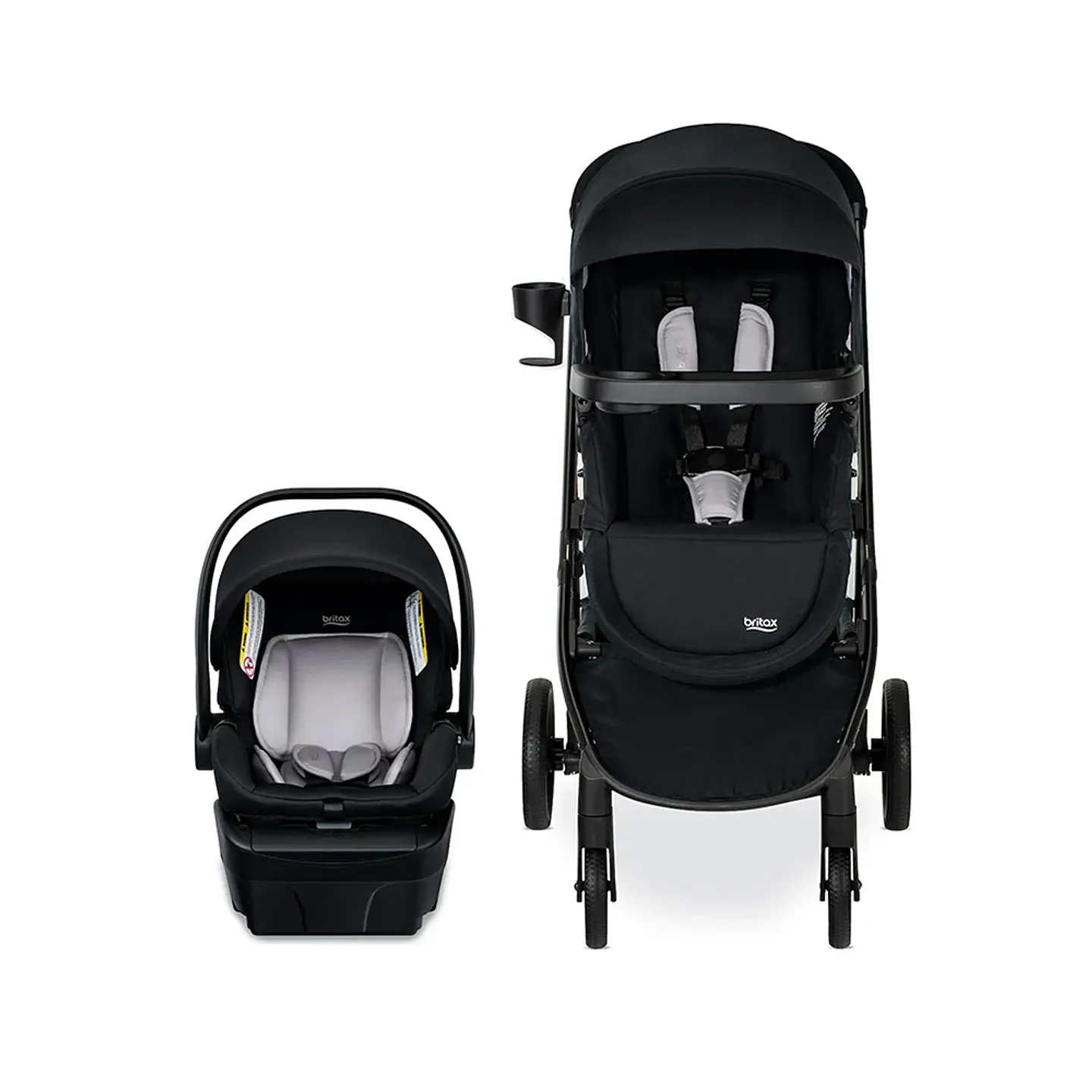 COCHE TRAVEL SYSTEM BROOK-WILLOW ONIX GLACIER BRITAX 3
