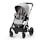 COCHE TRAVEL SYSTEM BALIOS S LUX 3.0 SLV L.GREY + ATON S2 + BASE - Miniatura 2
