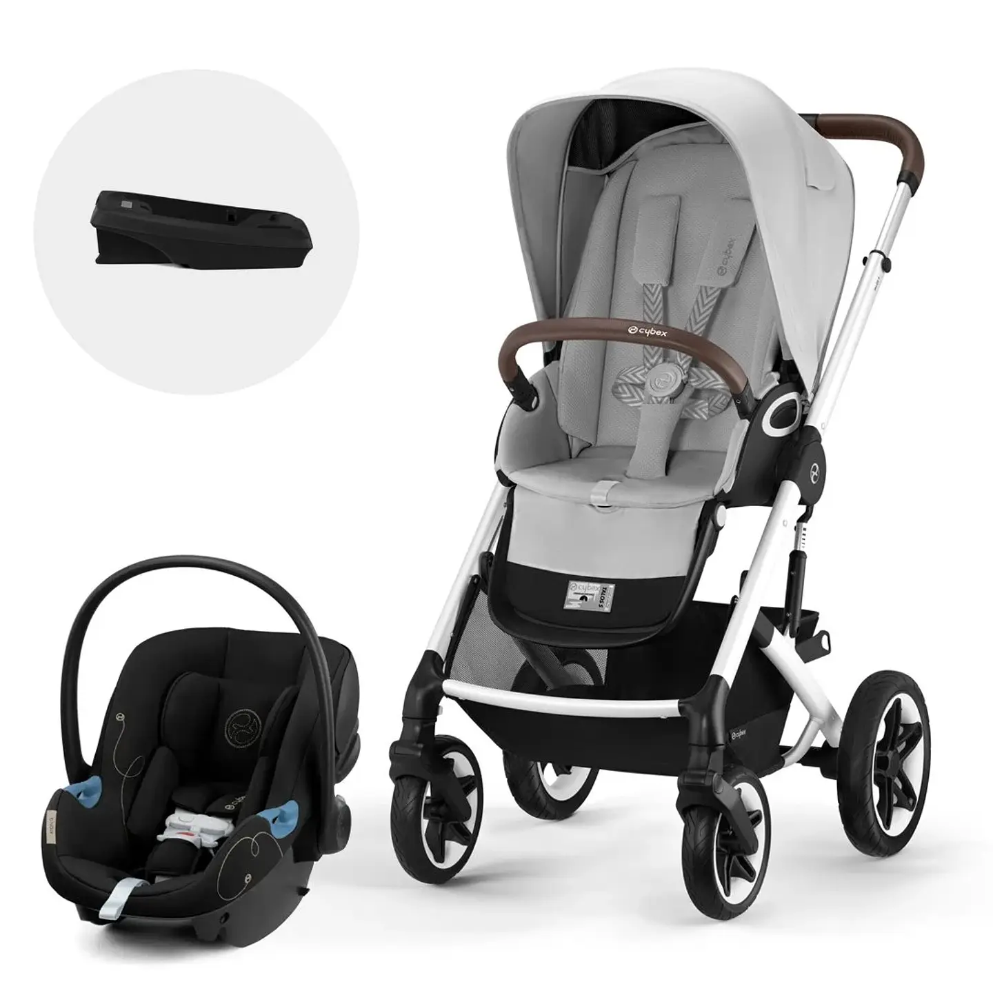 COCHE TRAVEL SYSTEM BALIOS S SLV LG + ATON G + BASE 1
