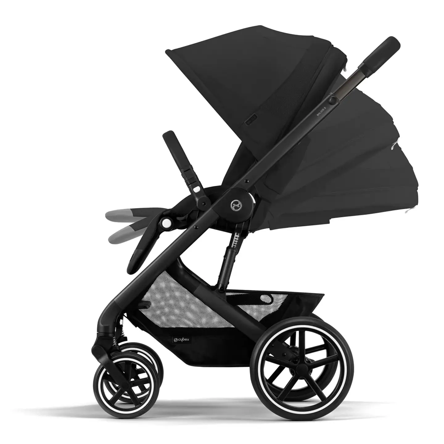 COCHE TRAVEL SYSTEM BALIOS S LUX 3.0 BLK MB + ATON B2 + BASE 5