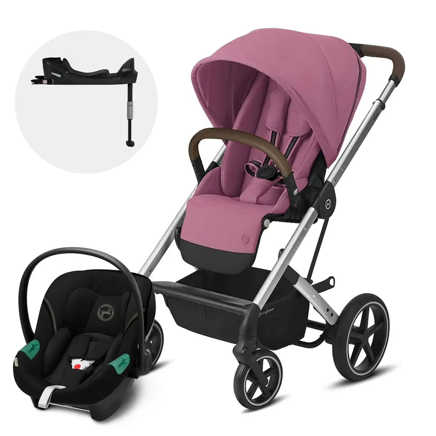 COCHE TRAVEL SYSTEM BALIOS S SLV MP + ATON S2 + BASE 1