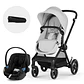 COCHE TRAVEL SYSTEM EOS BLK LG + ATON G + BASE G - Miniatura 1