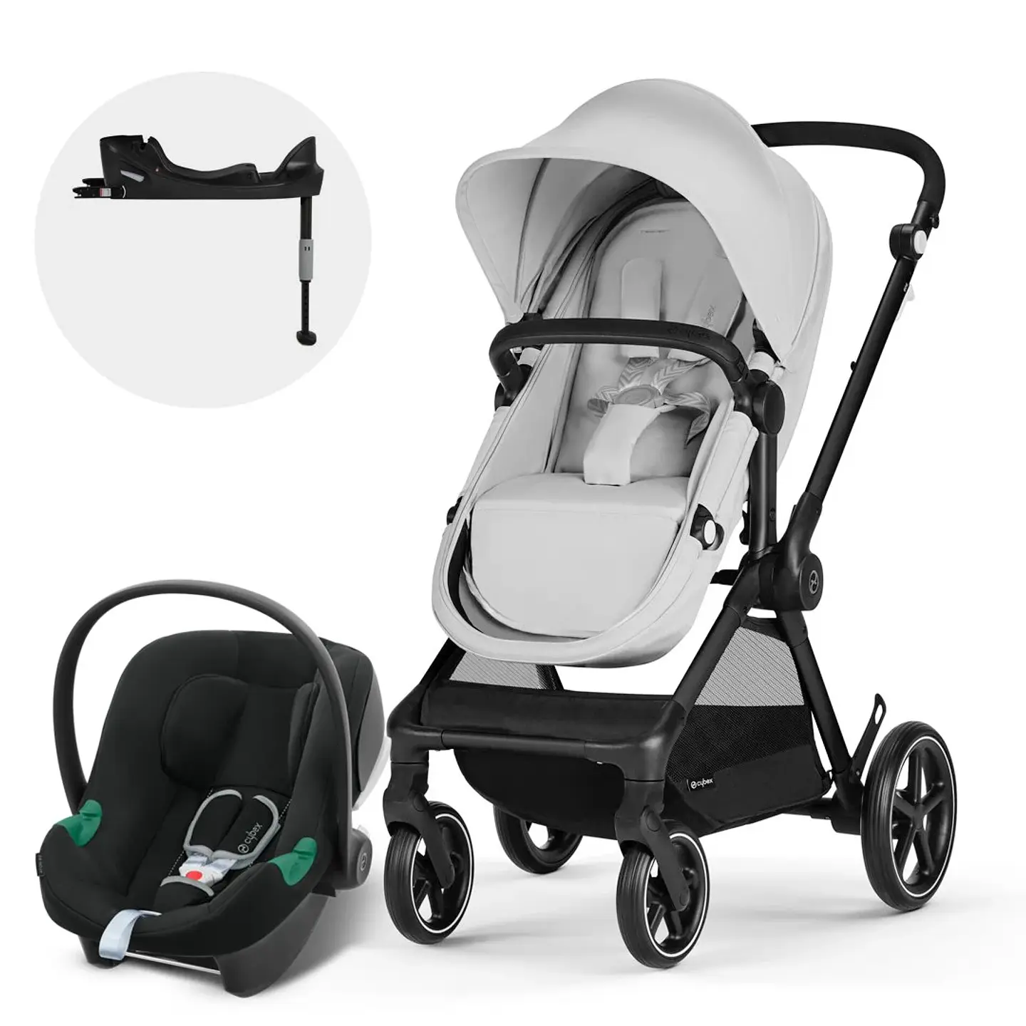 COCHE TRAVEL SYSTEM EOS 2 EN 1 LG+ ATON B2 + BASE 1