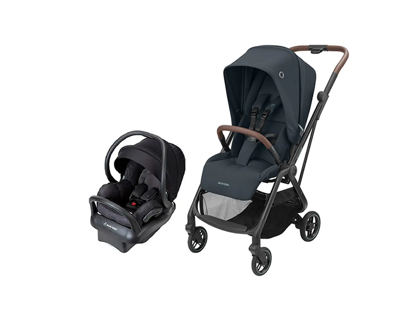 COCHE TRAVEL SYSTEM MAXI-COSI LEONA GRIS 1