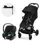 COCHE TRAVEL SYSTEM BEEZY BLK MGB + ATON B2 + BASE - Miniatura 1