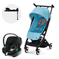 COCHE TRAVEL SYSTEM LIBELLE B.BLUE + ATON B2 + BASE - Miniatura 1