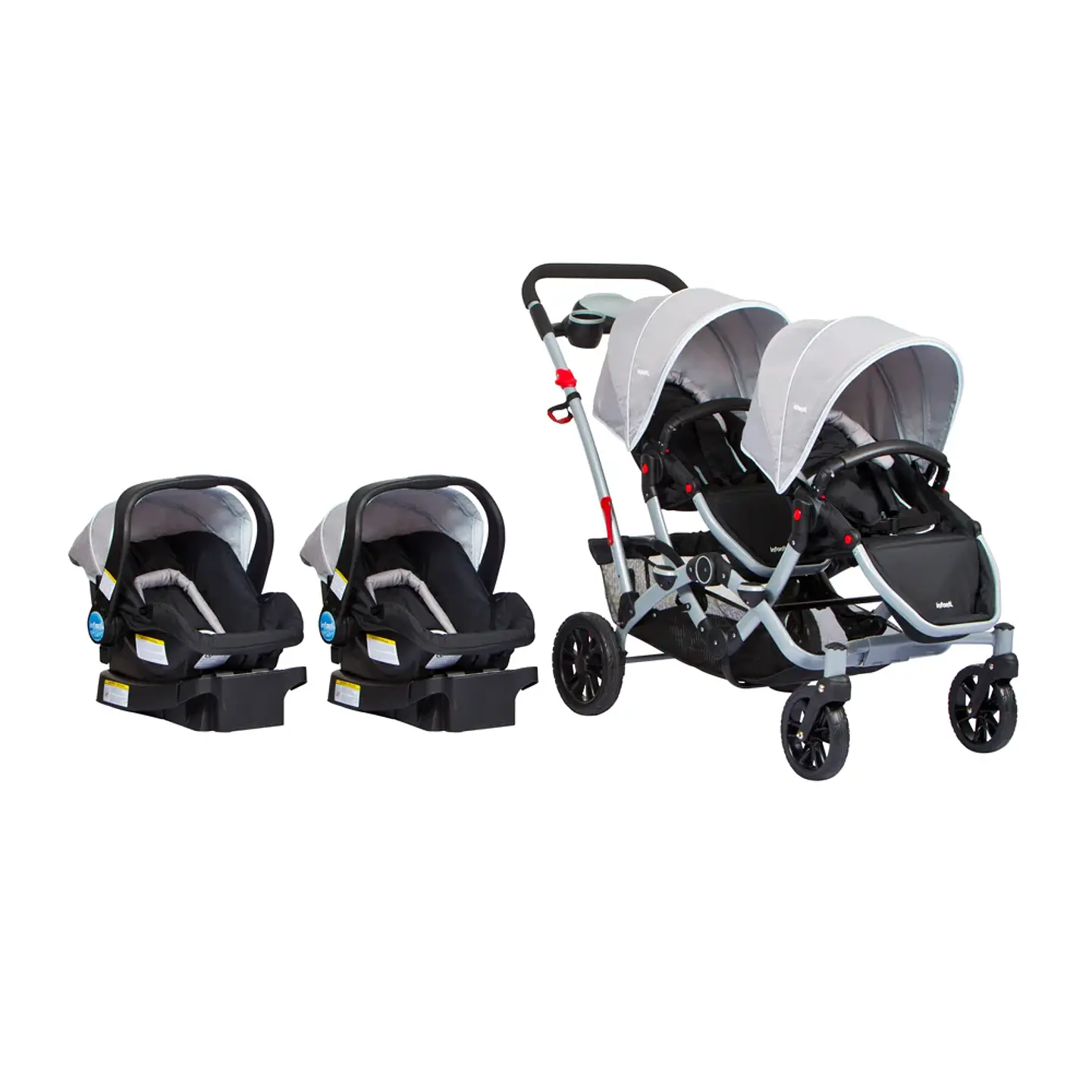 COCHE TRAVEL SYSTEM DUO RIDE GERY + 2 SILLAS + 2 BASES INFAN 1