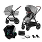 COCHE TRAVEL SYSTEM MOOV 3 EN 1 GRIS - Miniatura 1