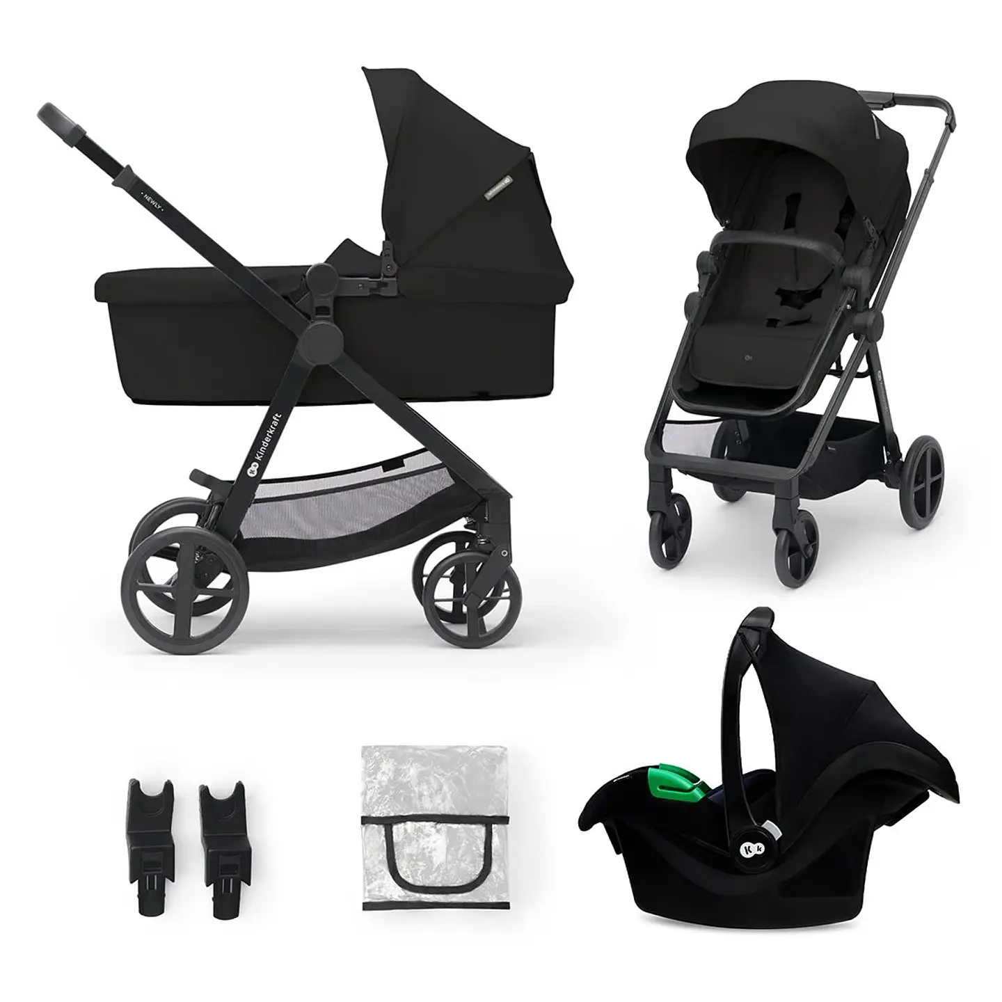 COCHE TRAVEL SYSTEM NEWLY 3EN1 NEGRO 2