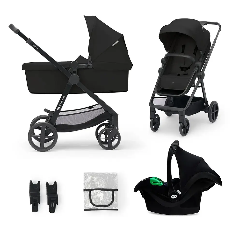 COCHE TRAVEL SYSTEM NEWLY 3EN1 NEGRO 2