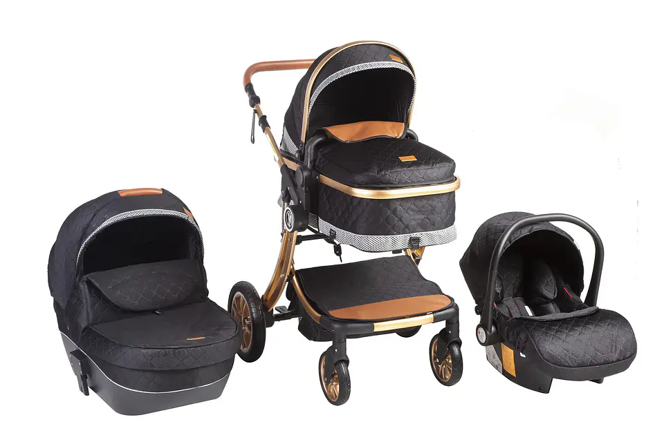 COCHE DALIAN 3EN 1 DE VOYAGE BLACK GREY 4